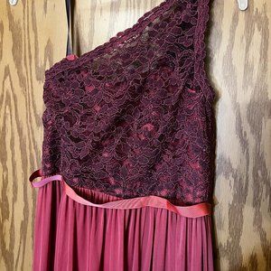 Purple and Pink Formal Dress